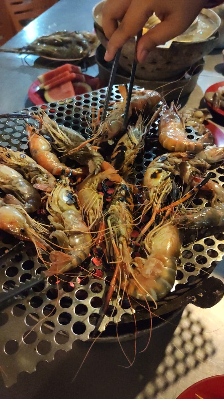 Makan Seafood Sepuasnya di Khlong Hae Seafood Buffet Halal, Hatyai